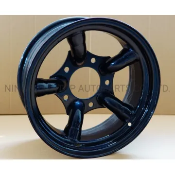 18" Black Rim for Car Steel Wheel